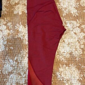 Outdoor voices workout 7/8 color block leggings.